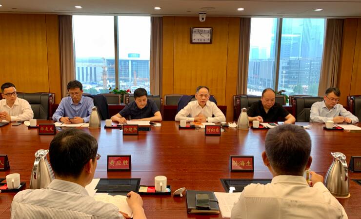 【動態新聞】天堂硅谷董事長何向東一行拜訪青島嶗山區委區政府